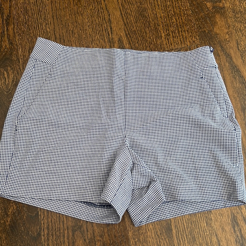 Banana republic blue print shorts